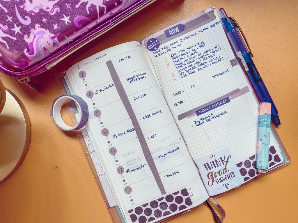creating routine will help you to achieve goals
